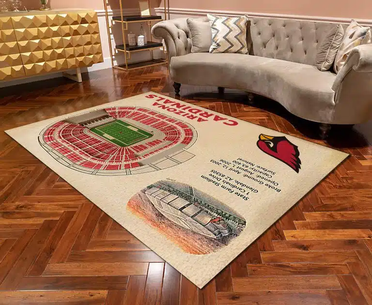 Arizona Cardinals Rug KK99 - Image 4