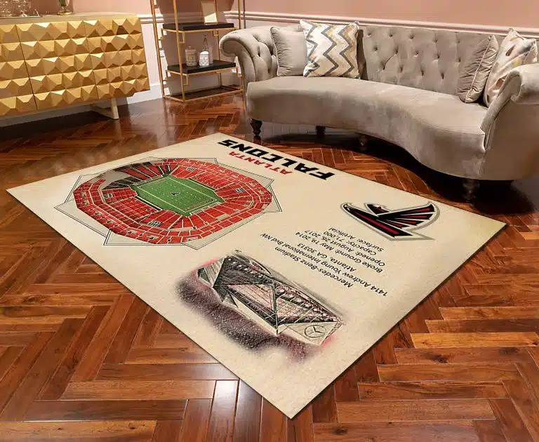 Atlanta Falcons Rug UJ55 - Image 4