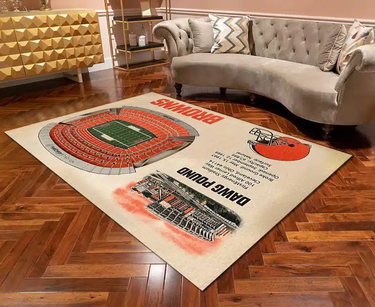 Cleveland Browns Rug IT32 - Image 4