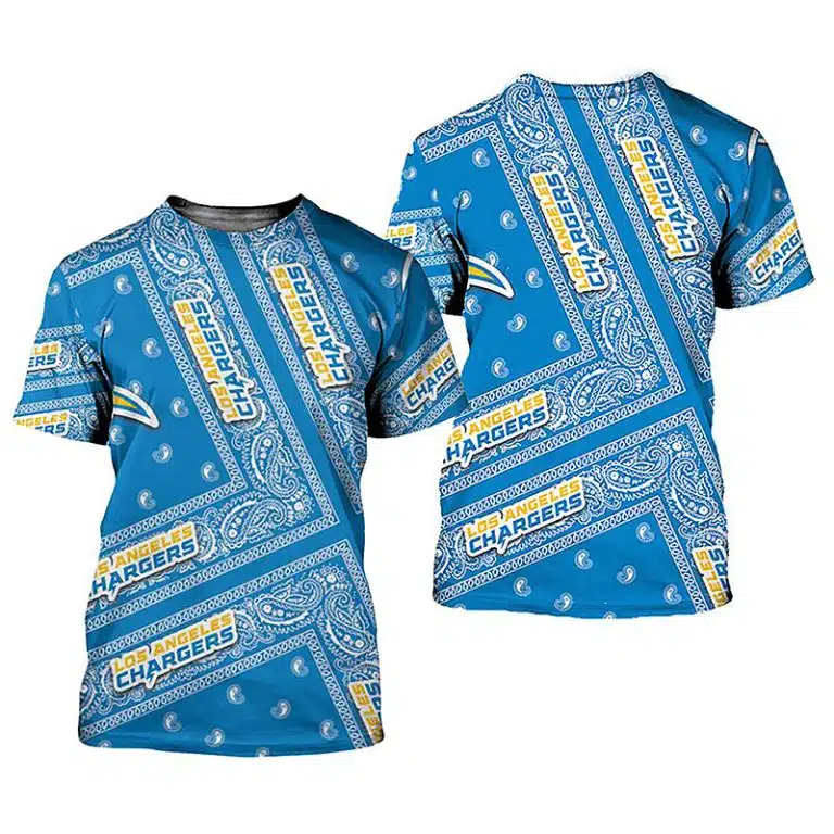 Clothes Los Angeles Chargers PW86 - Image 4