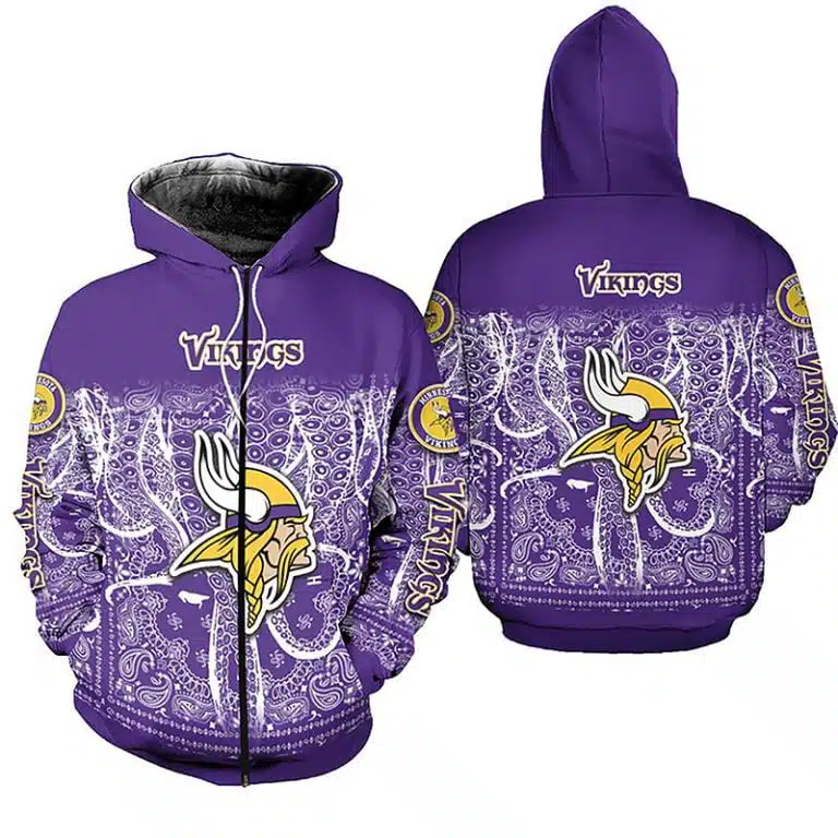 Clothes Minnesota Vikings QP73 - Image 2