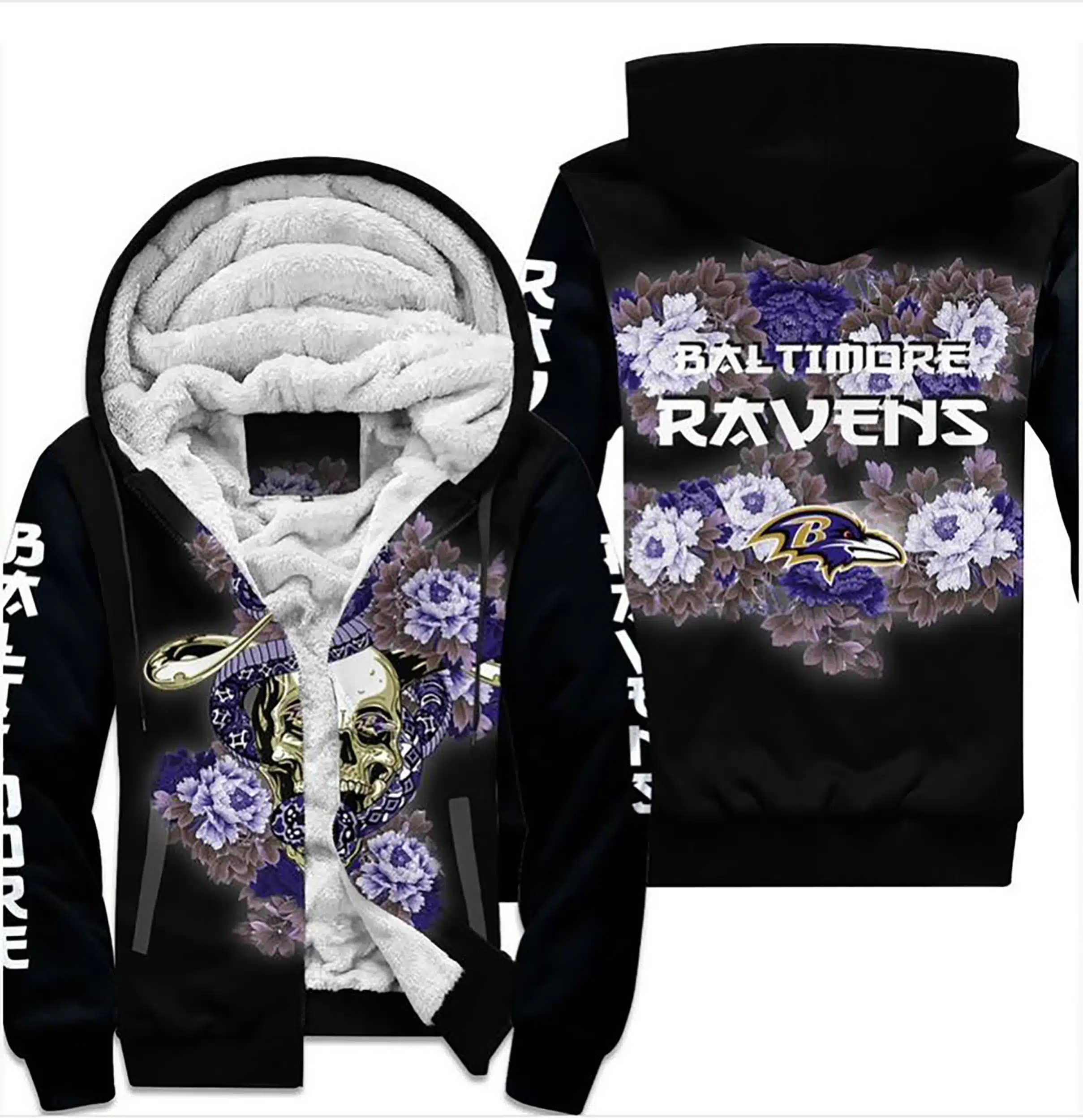 Baltimore Ravens Fleece Hoodie CG81