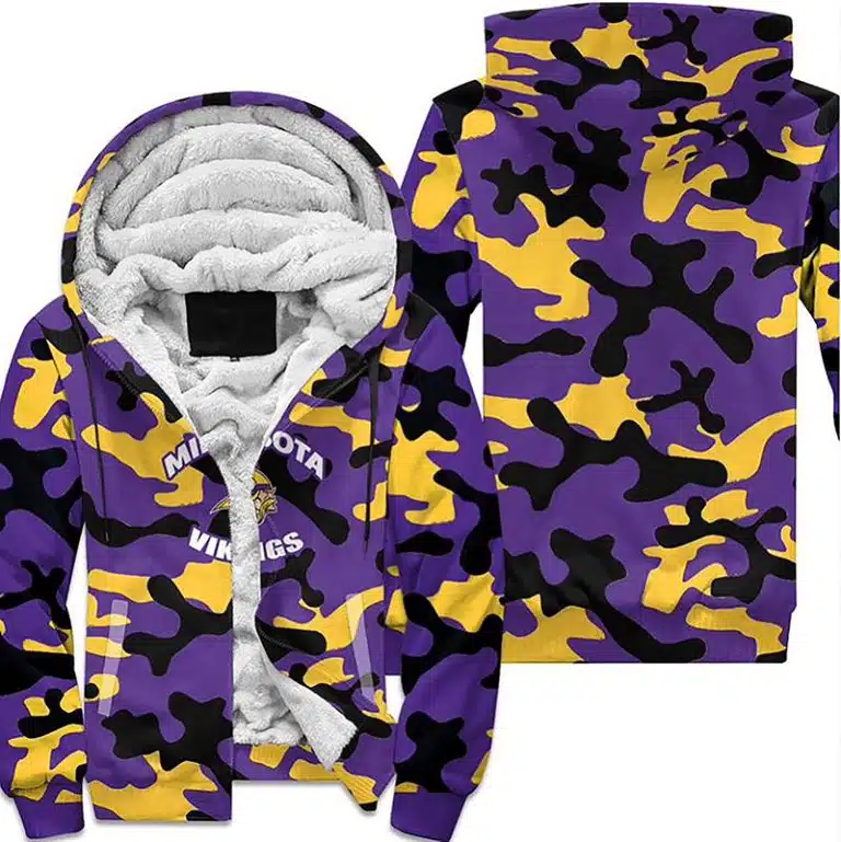 Minnesota Vikings Fleece Hoodie KY86