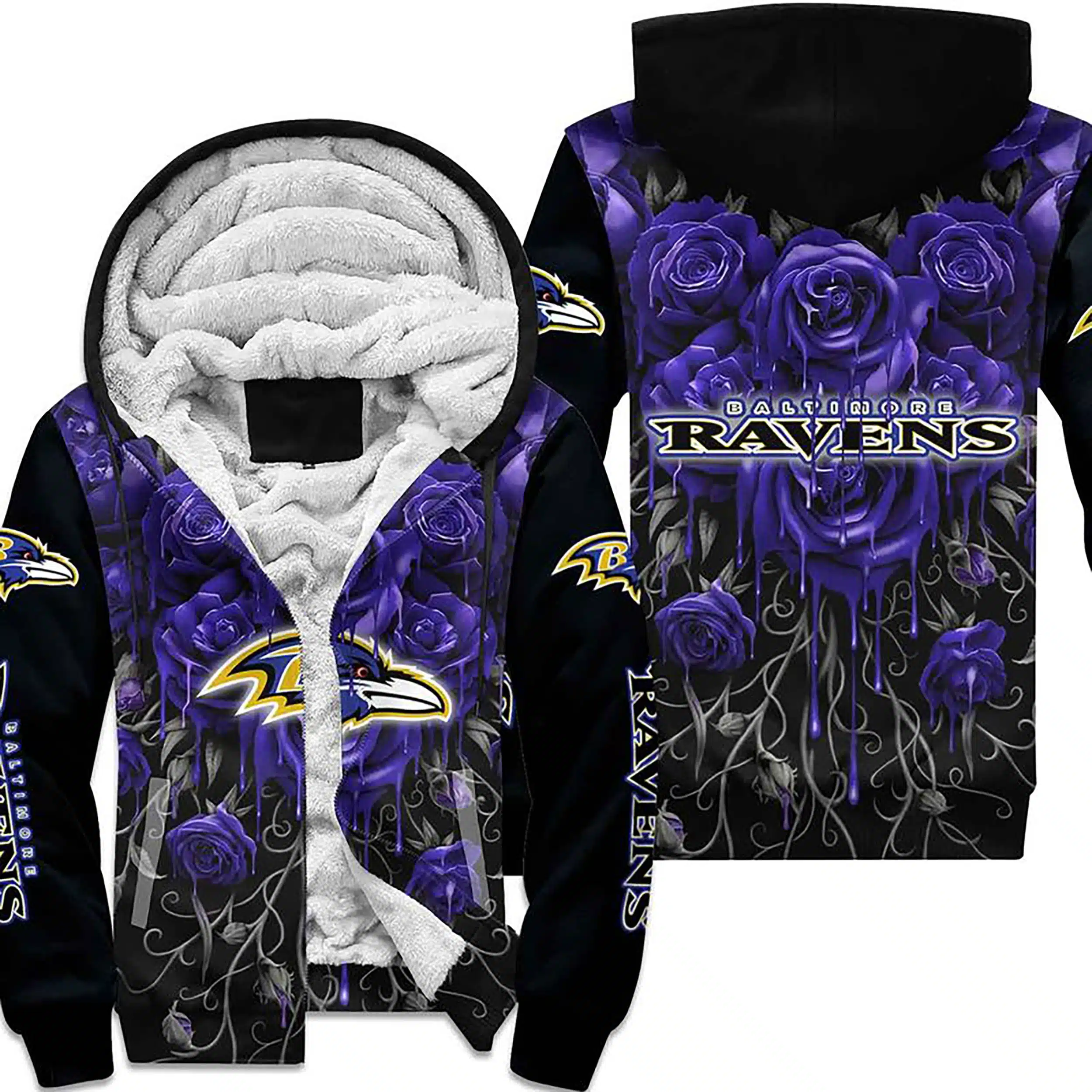 Baltimore Ravens Fleece Hoodie CE33