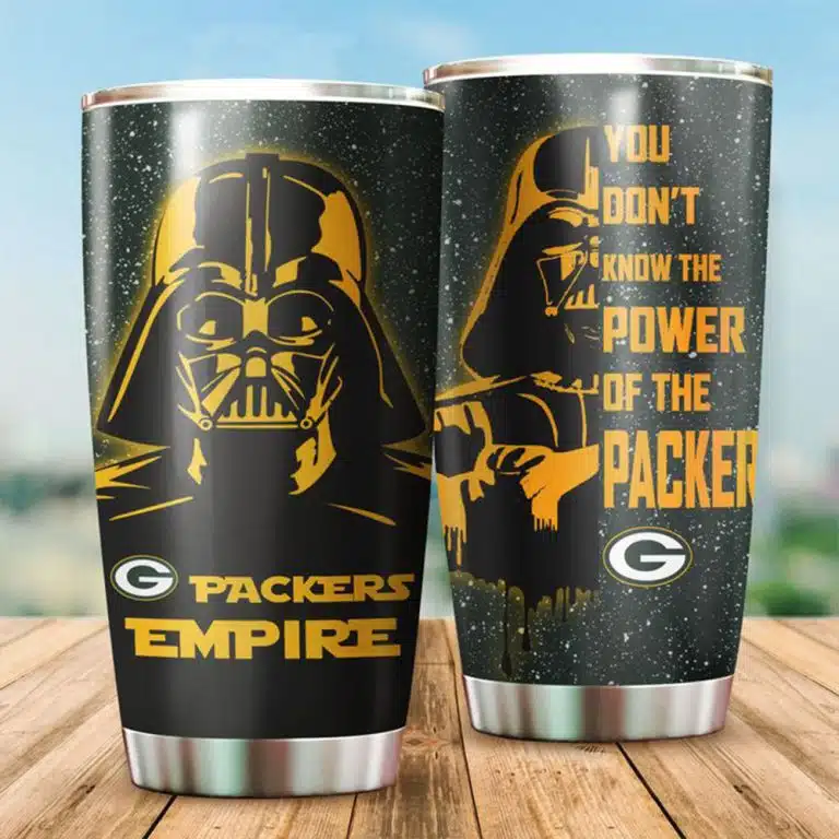 Green Bay Packers Star Wars Tumbler Cup 20OZ, 30OZ
