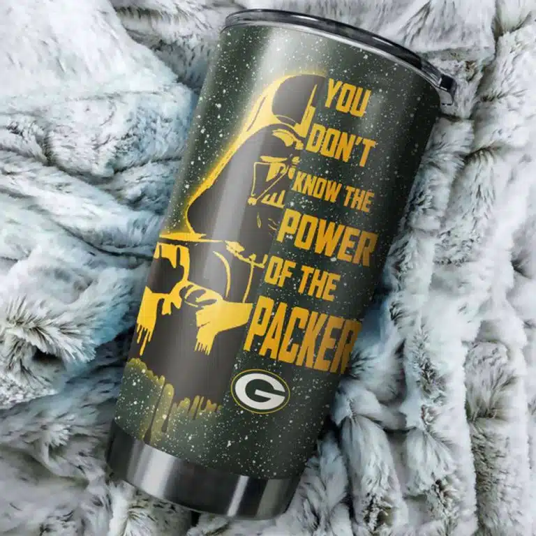Green Bay Packers Star Wars Tumbler Cup 20OZ, 30OZ - Image 2