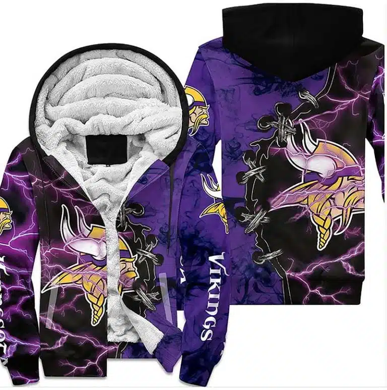Minnesota Vikings Fleece Hoodie WO27