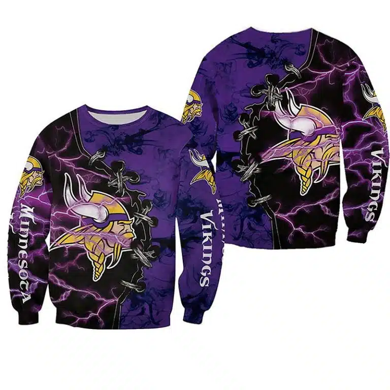 Clothes Minnesota Vikings EL71 - Image 4
