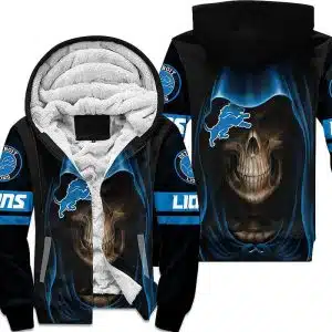 Detroit Lions Fleece Hoodie OU49