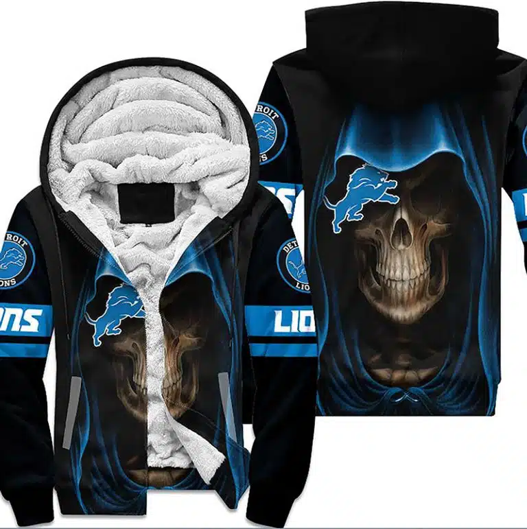 Detroit Lions Fleece Hoodie OU49