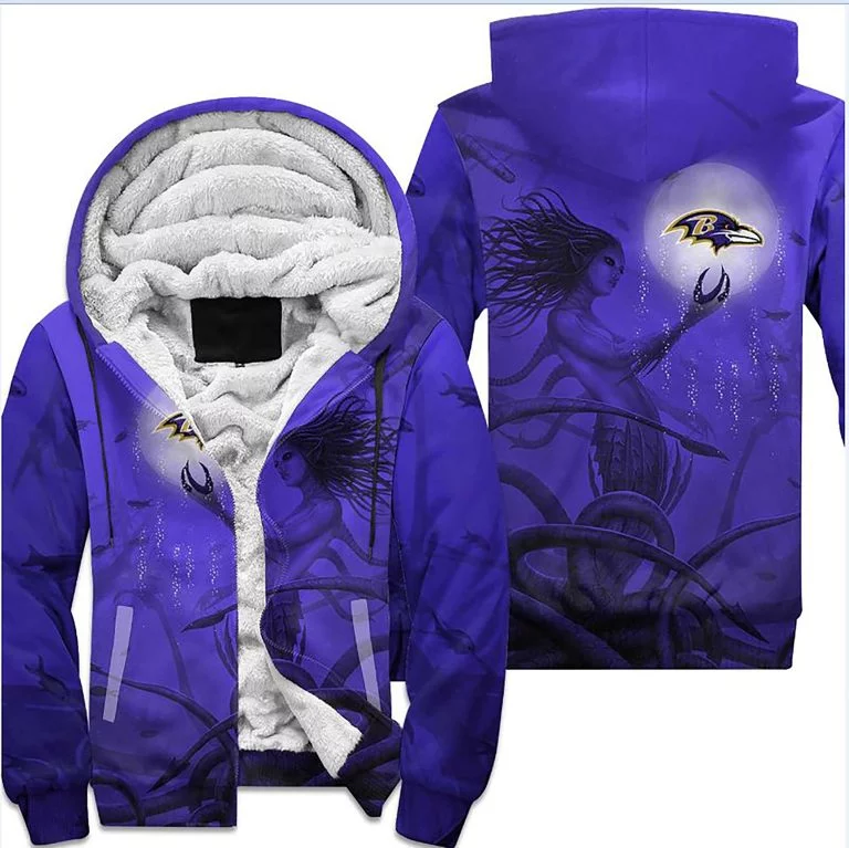 Baltimore Ravens Fleece Hoodie SK44