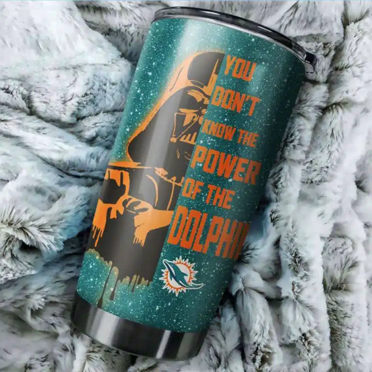 Miami Dolphins Star Wars Tumbler Cup 20oz, 30oz - Image 2