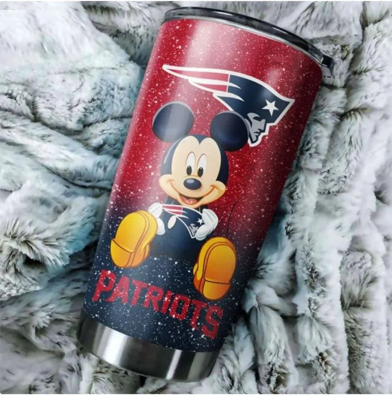 Personalized Disney New England Patriots Tumbler Cup