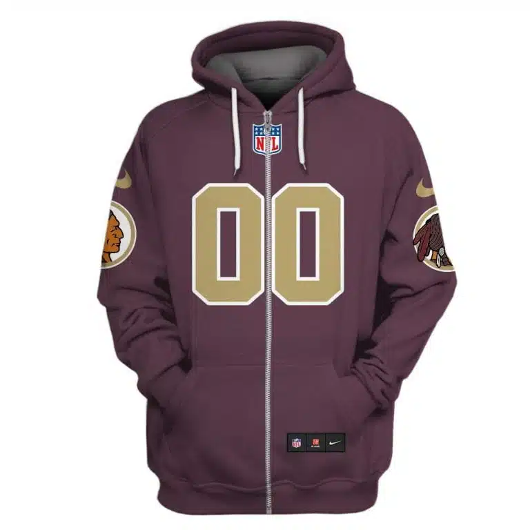 Washington Football Custom Your Name MF47
