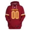 Washington Football Custom Your Name GH33