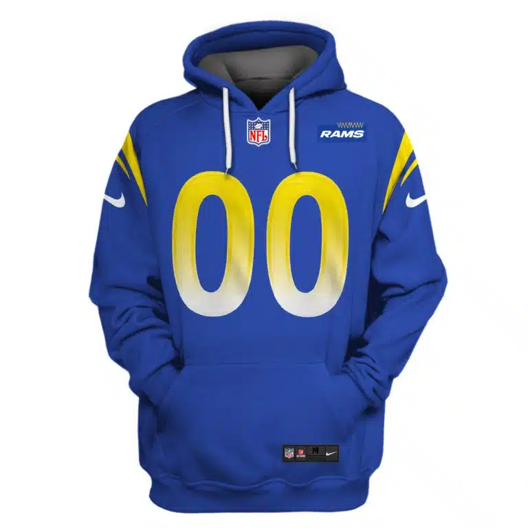 Los Angeles Rams Custom Your Name FF58 - Image 2