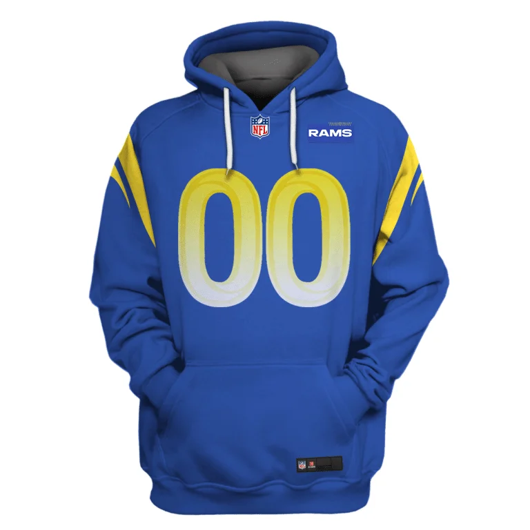 Los Angeles Rams Custom Your Name YK80 - Image 2