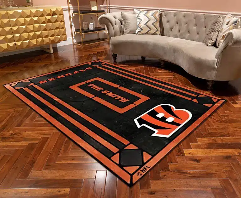 Cincinnati Bengals Rug UR38 - Image 3