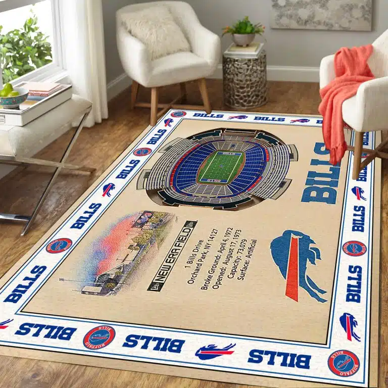 Buffalo Bills Rug HD65 - Image 3