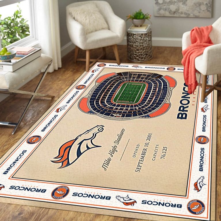 Denver Broncos Rug LF20 - Image 3