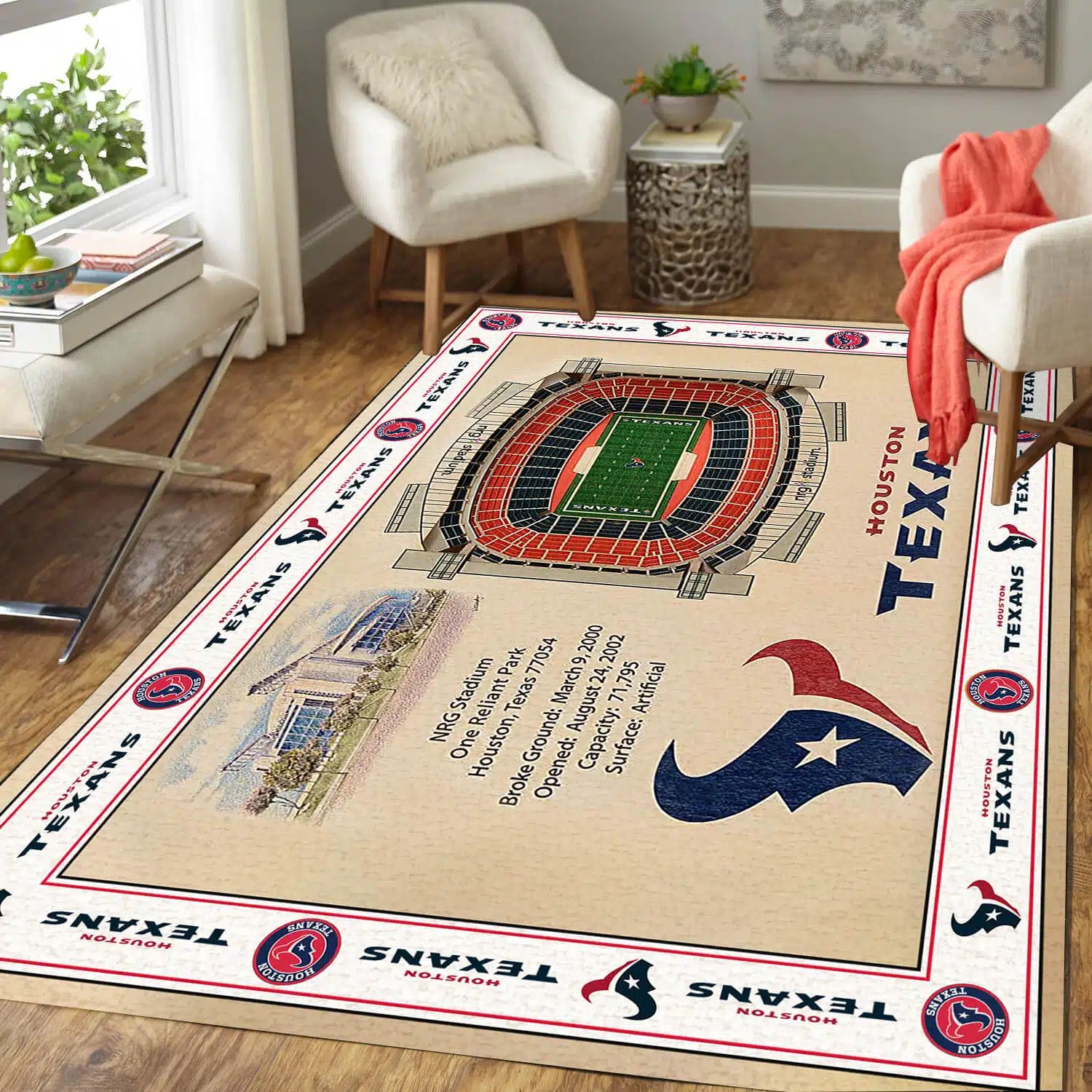 Houston Texans Rug OG40 - Image 3