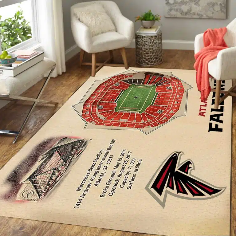 Atlanta Falcons Rug UJ55 - Image 2