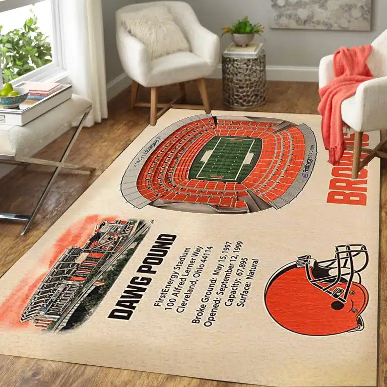 Cleveland Browns Rug IT32 - Image 3