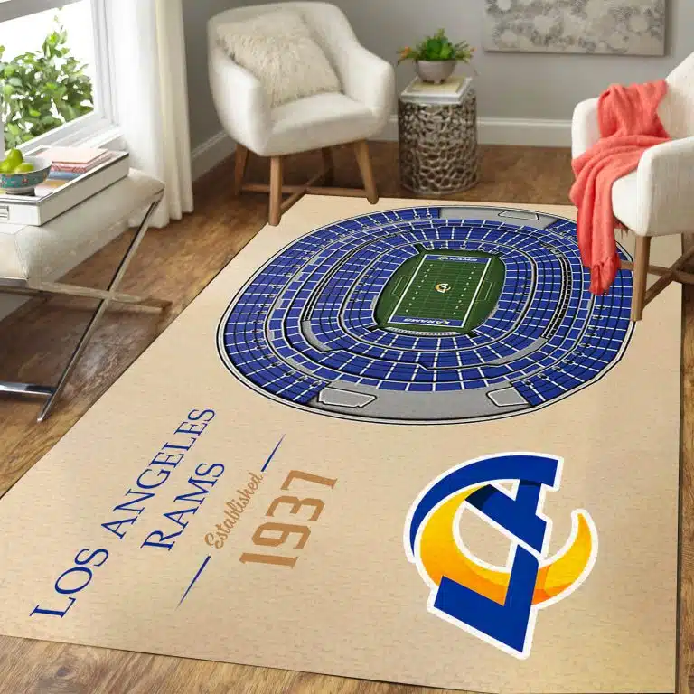 Los Angeles Rams Rug BV33 - Image 3