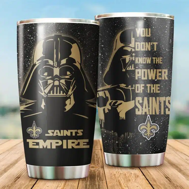 New Orleans Saints Star Wars Tumbler Cup 20OZ, 30OZ