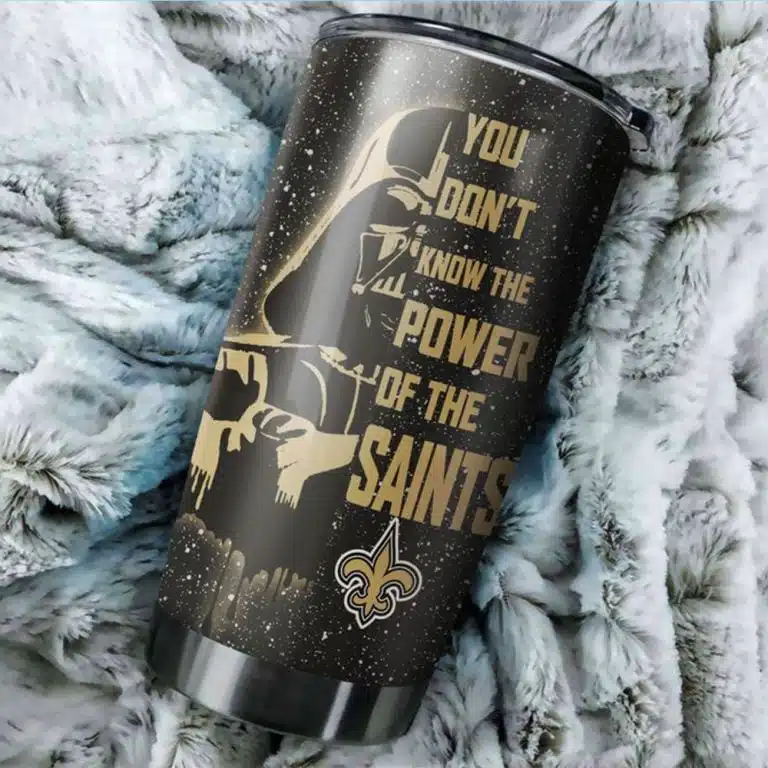 New Orleans Saints Star Wars Tumbler Cup 20OZ, 30OZ - Image 2