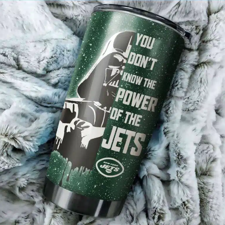 New York Jets Star Wars Tumbler Cup 20oz, 30oz - Image 2