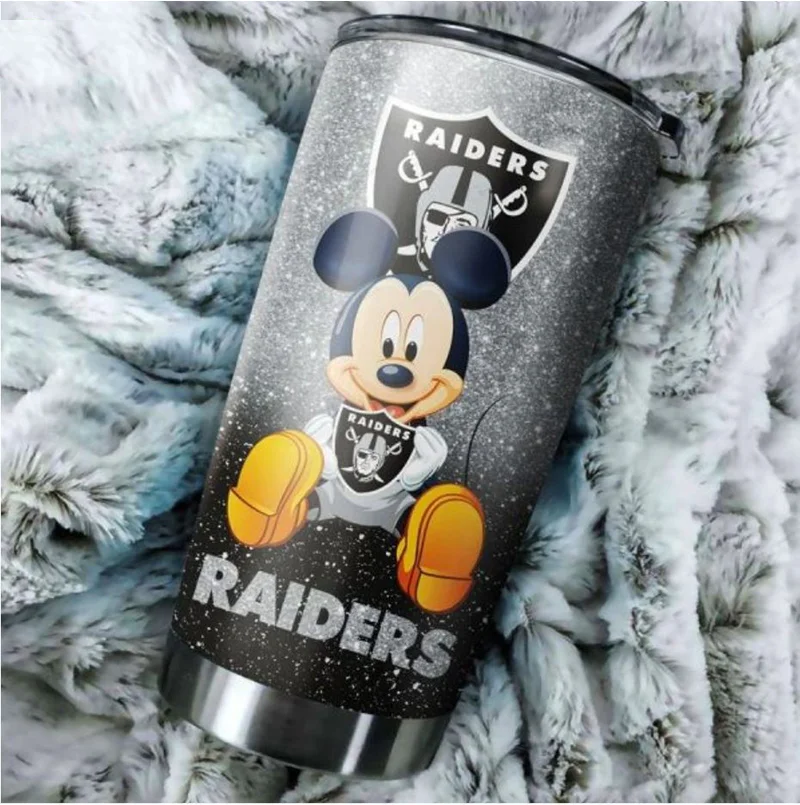 Personalized Disney Oakland Raiders Tumbler Cup