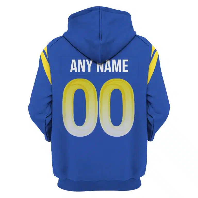 Los Angeles Rams Custom Your Name YK80 - Image 3