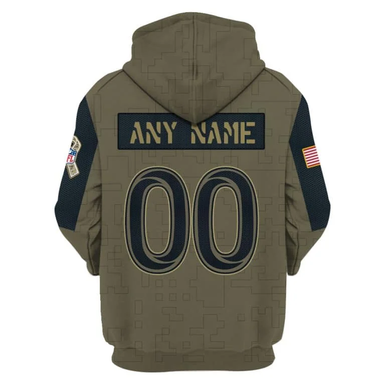 Los Angeles Rams Custom Your Name YC39 - Image 3