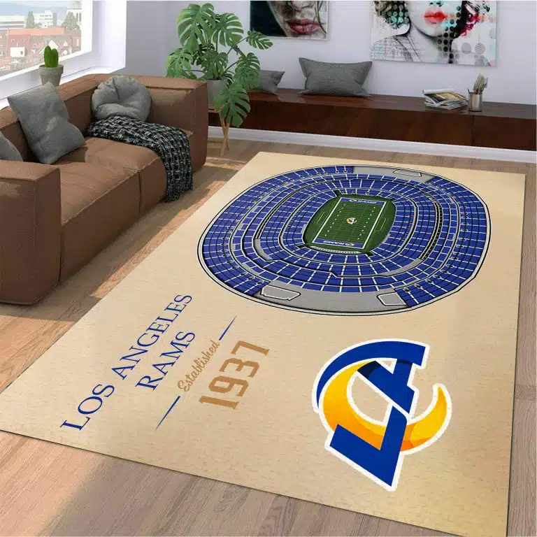 Los Angeles Rams Rug BV33 - Image 2