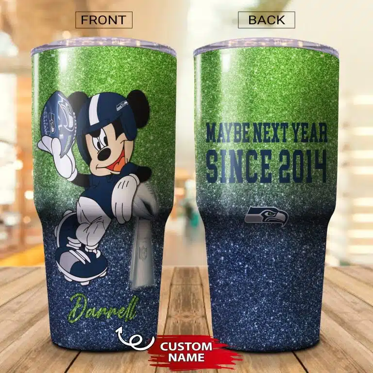 Maybe Next Year Seattle Seahawks Tumbler Cup 20OZ, 30OZ - Image 2