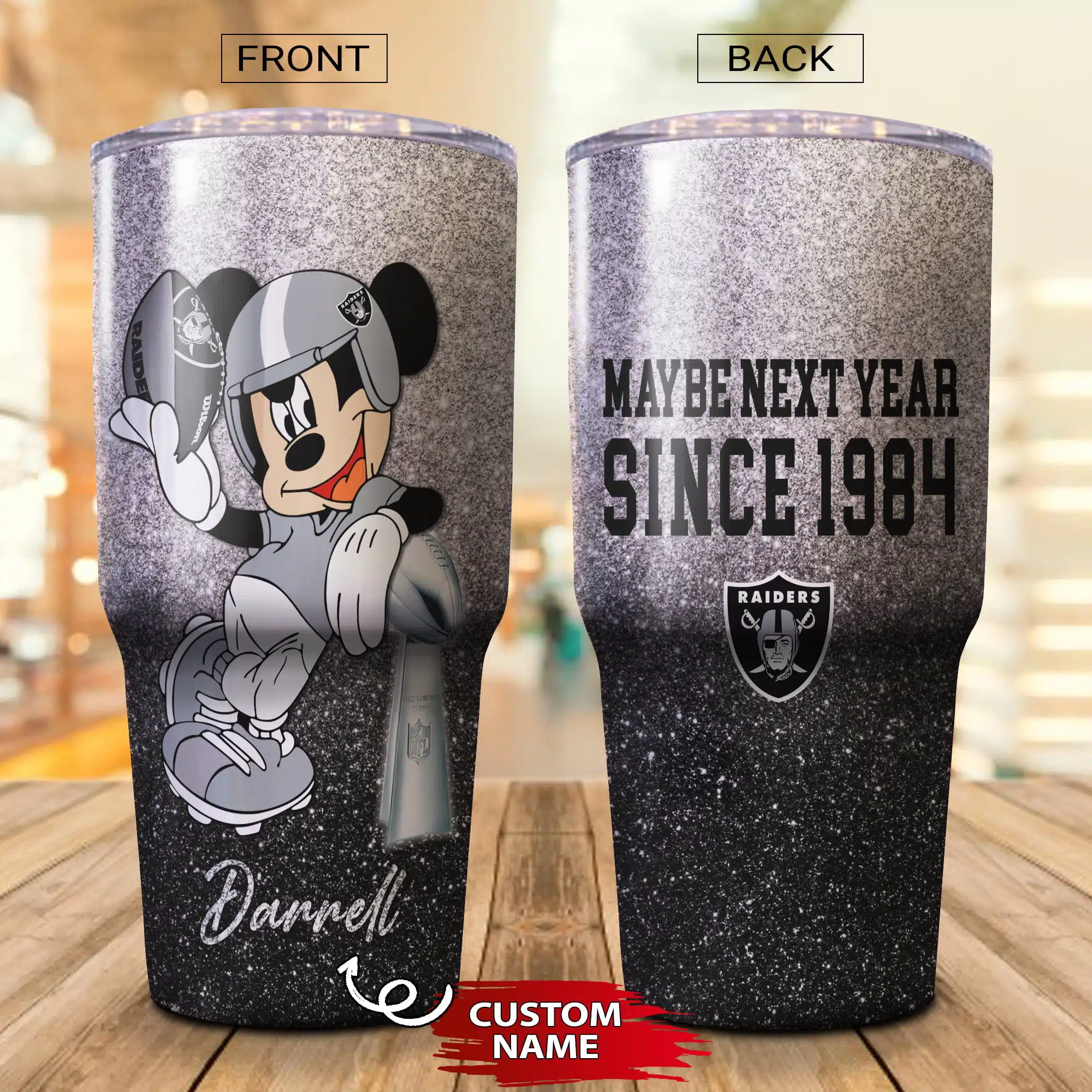 Maybe Next Year Raiders Tumbler Cup 20OZ, 30OZ - Image 2