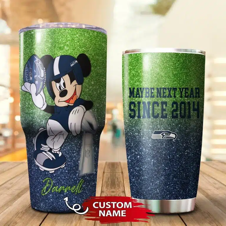 Maybe Next Year Seattle Seahawks Tumbler Cup 20OZ, 30OZ - Image 3