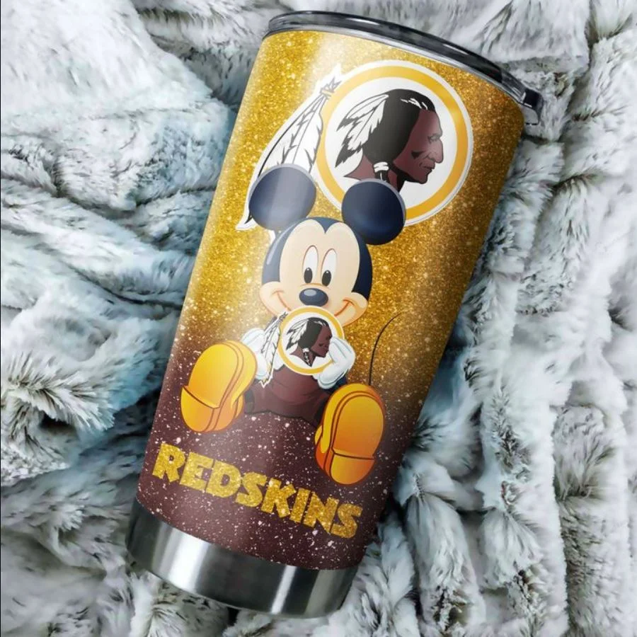Personalized Disney Washington Redskins Tumbler Cup