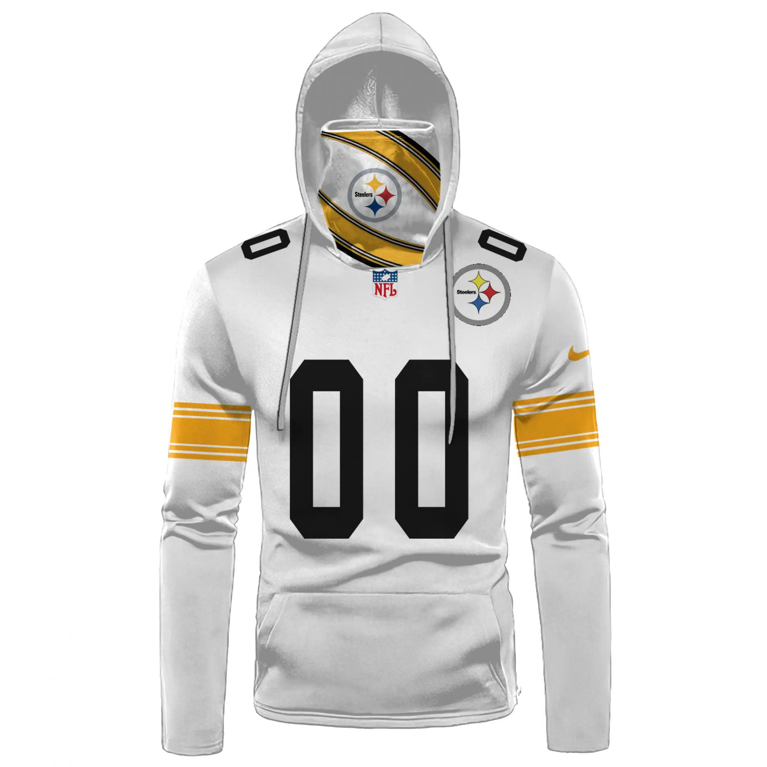 Hoodie Mask Pittsburgh Steelers | Custom Name | Limited Edition VY73