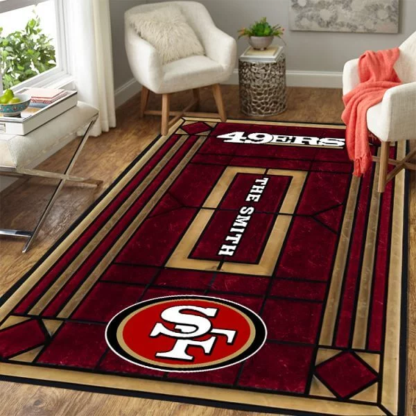 San Francisco 49ers Rug SM68 - Image 2