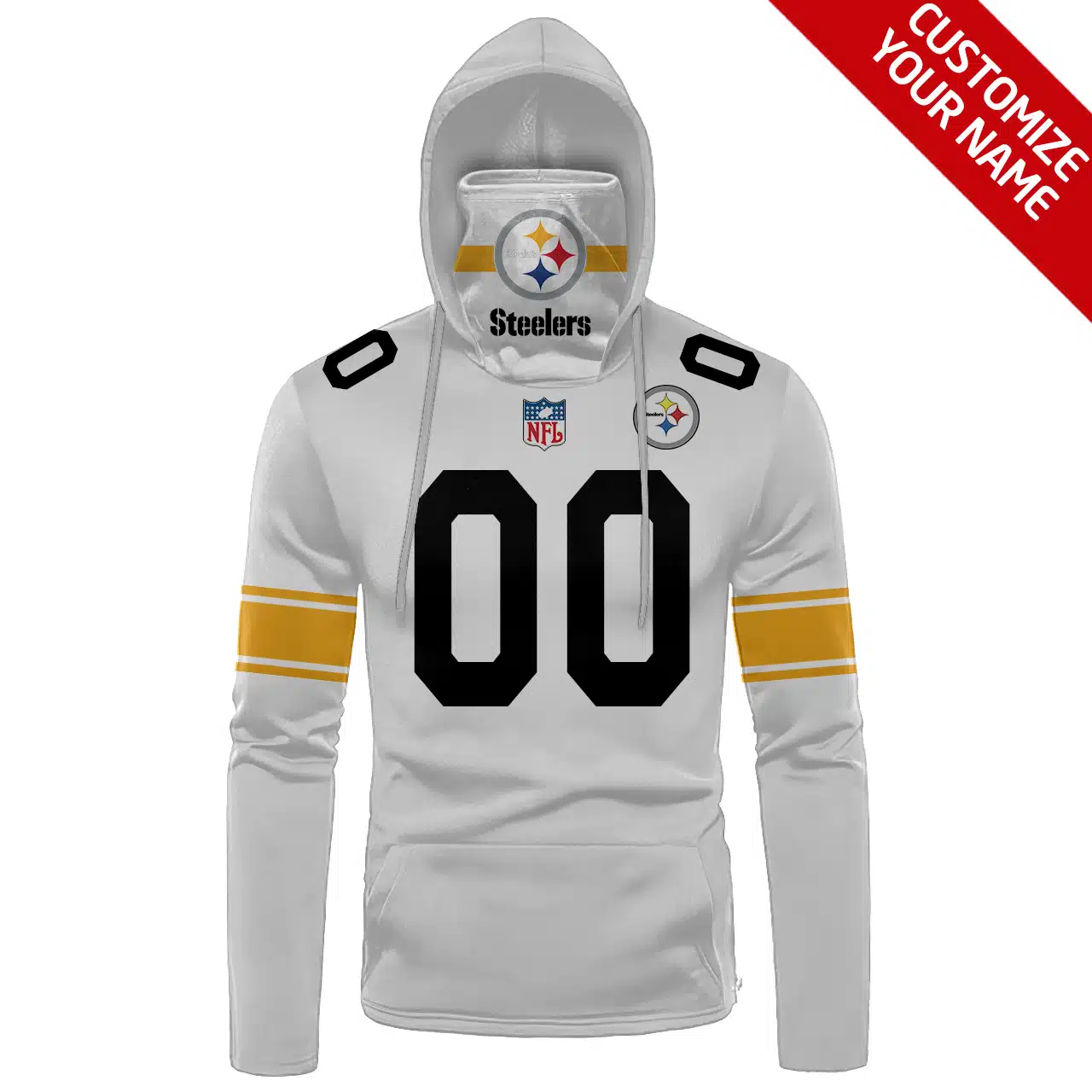 Hoodie Mask Pittsburgh Steelers | Custom Name | Limited Edition CI80