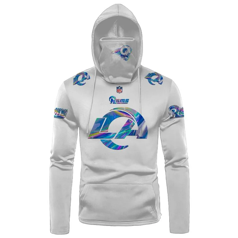 Hoodie Mask Los Angeles Rams | Custom Name | Limited Edition YD39