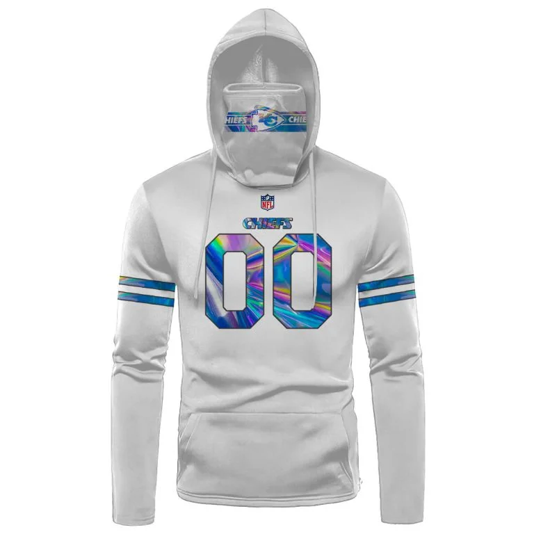 Hoodie Mask Kansas City Chiefs | Custom Name | Limited Edition GC48