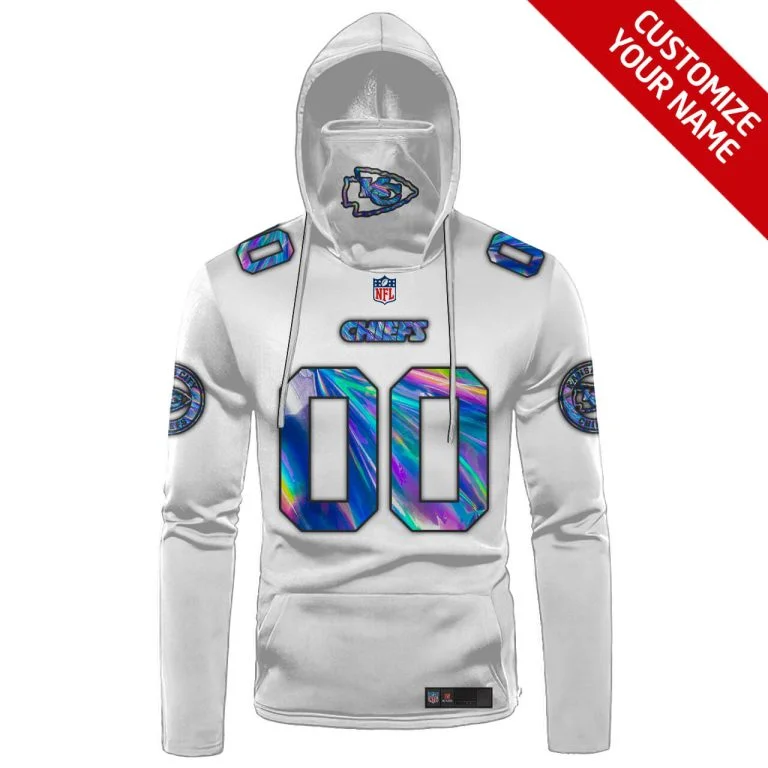 Hoodie Mask Kansas City Chiefs | Custom Name | Limited Edition IB55