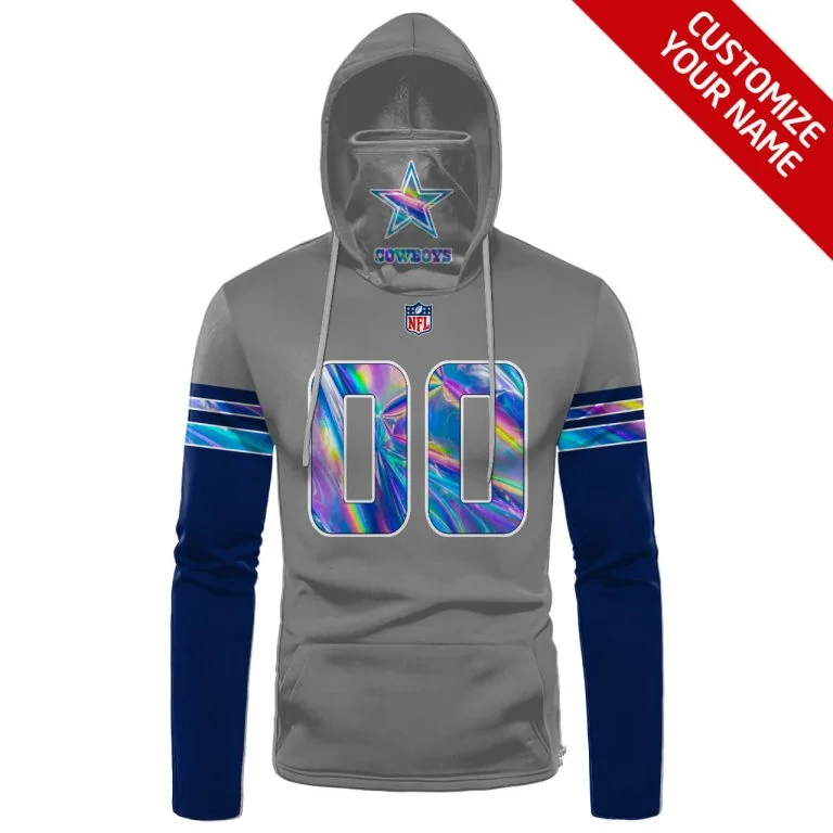 Hoodie Mask Dallas Cowboys | Custom Name | Limited Edition IG46