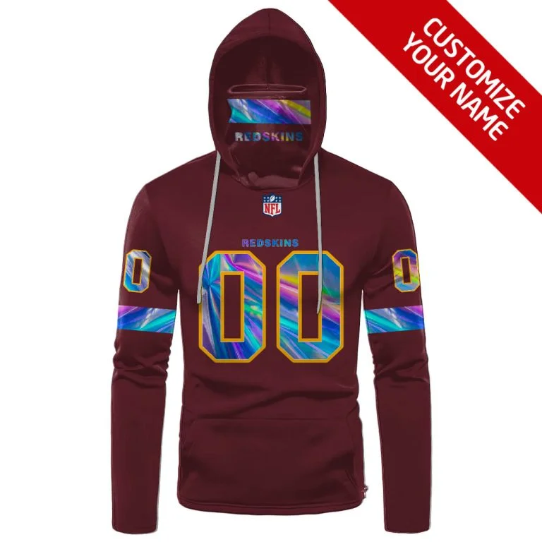 Hoodie Mask Washington Football | Custom Name | Limited Edition IT66