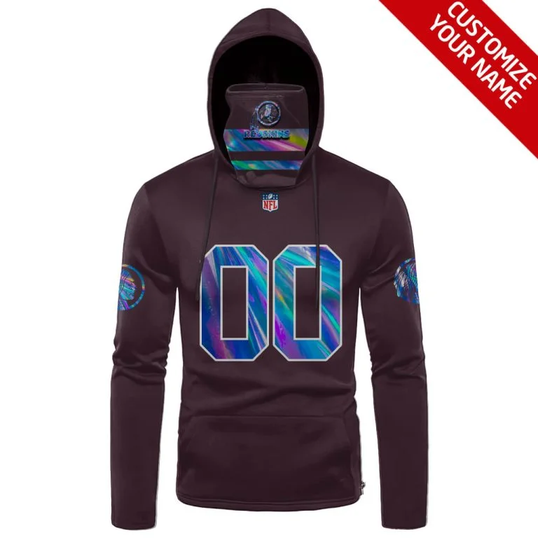 Hoodie Mask Washington Football | Custom Name | Limited Edition FL02