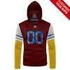 Hoodie Mask Washington Football | Custom Name | Limited Edition GT53