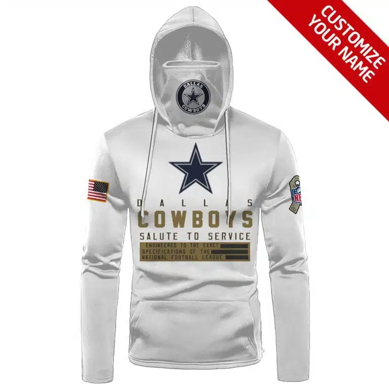 Hoodie Mask Dallas Cowboys | Custom Name | Limited Edition KD42